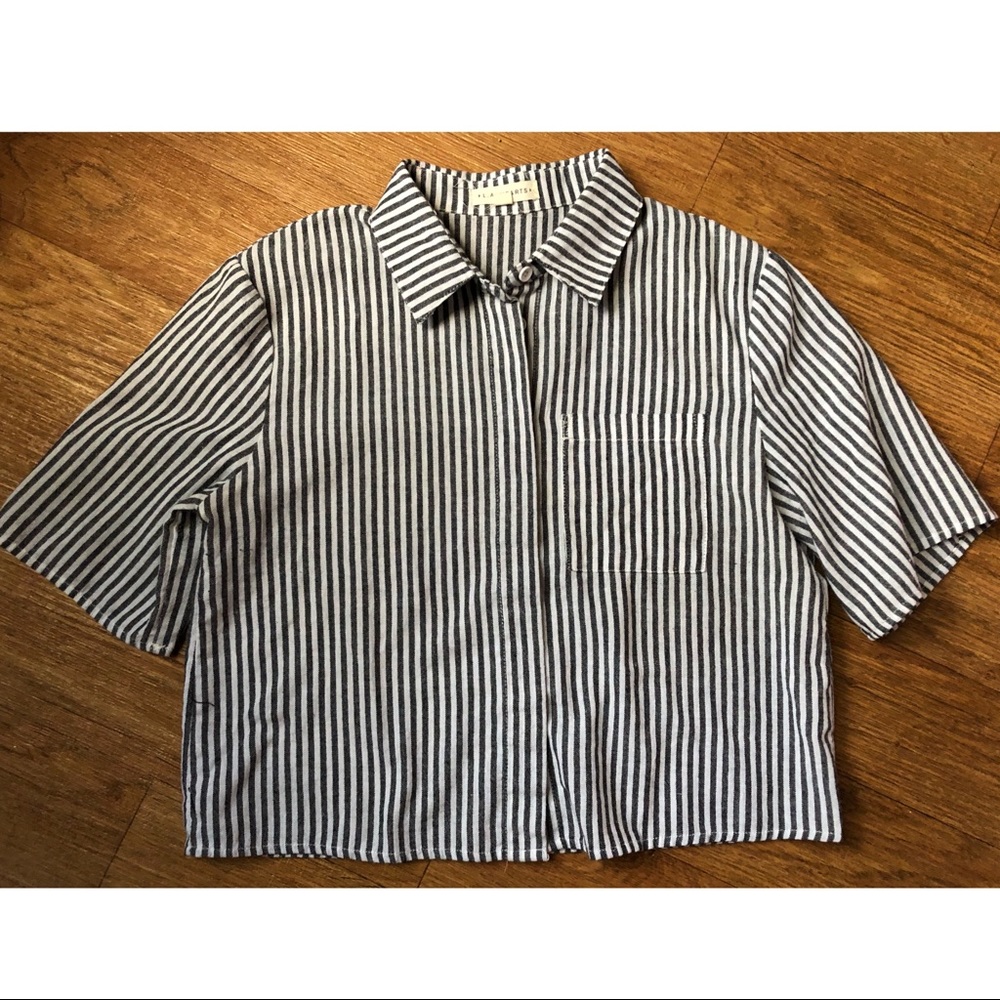 Stripe crop top